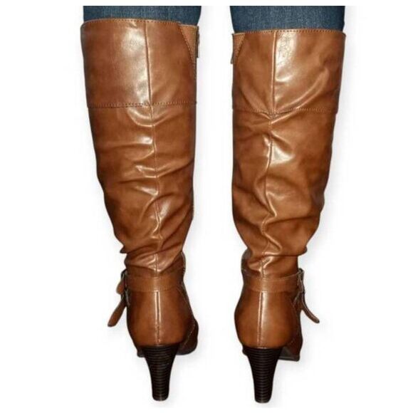 STYLE & CO. COGNAC RUDYY BOOTS SZ.6.5 NWOT. - Picture 4 of 8